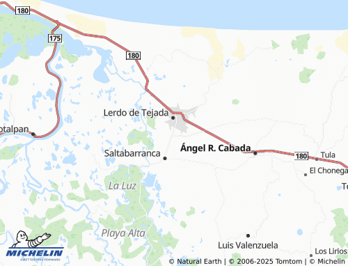 Carte MICHELIN Lázaro Cárdenas - ViaMichelin