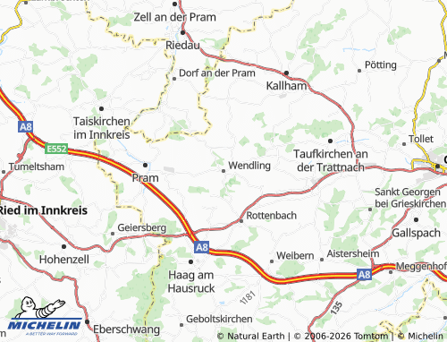 MICHELIN Wendling map - ViaMichelin