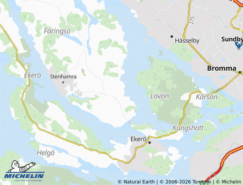 Mapa MICHELIN Mörby - ViaMichelin