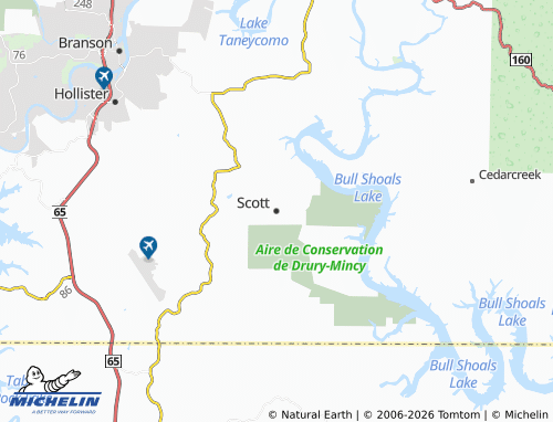 Mapa MICHELIN Scott - ViaMichelin