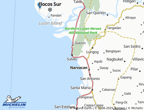MICHELIN Sulvec map - ViaMichelin