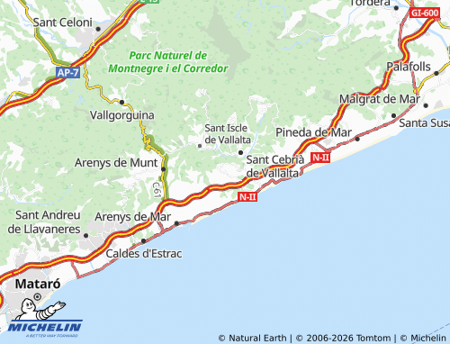 Carte MICHELIN Vistamar - ViaMichelin