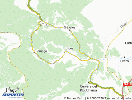 Mappa MICHELIN Igea - ViaMichelin