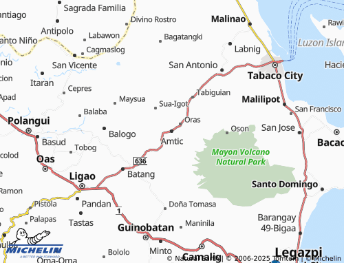 MICHELIN Amtic map - ViaMichelin