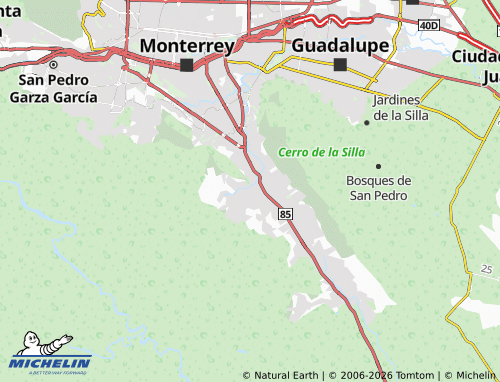 MICHELIN Las Bugambilias map - ViaMichelin