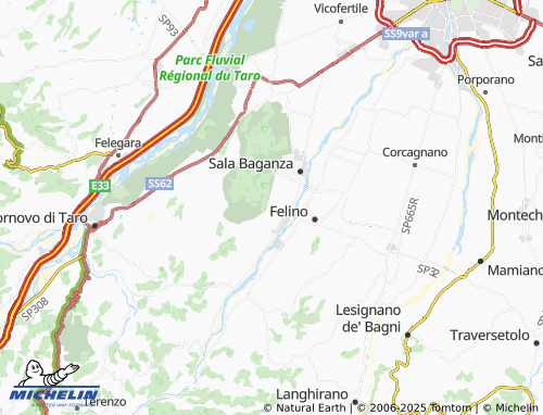 Mappa MICHELIN Maiatico - ViaMichelin
