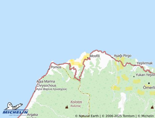 MICHELIN Erenköy map - ViaMichelin