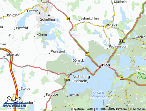 MICHELIN Wittmoldt map - ViaMichelin