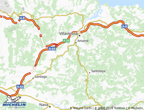 Carte MICHELIN Obaya - ViaMichelin