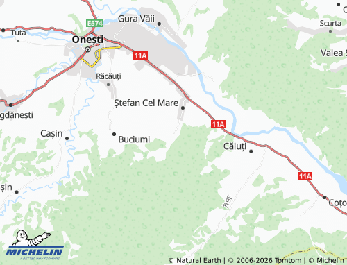 Carte MICHELIN Bogdana - ViaMichelin