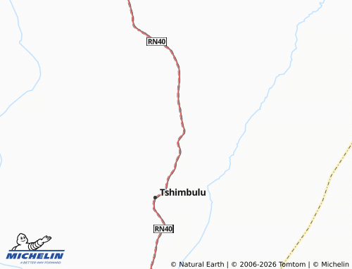 Mappa MICHELIN Tshembe-Kamwango - ViaMichelin