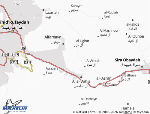 Carte MICHELIN Al Makr - ViaMichelin