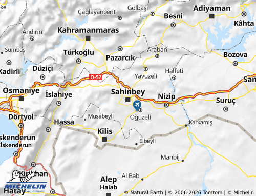 Mappa MICHELIN Şehitkamil - ViaMichelin