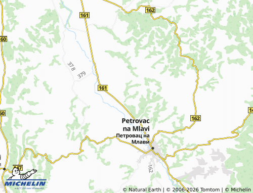 Mapa MICHELIN Trnovče - ViaMichelin