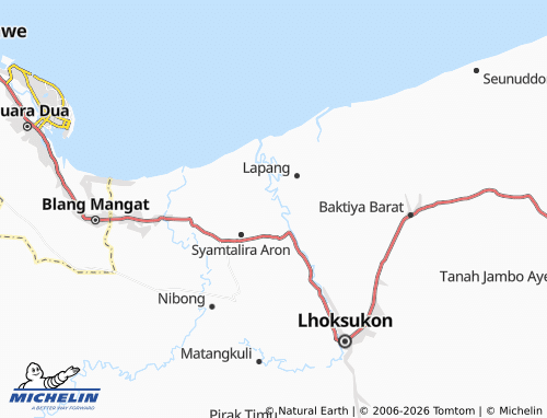 MICHELIN Me Merbo map - ViaMichelin