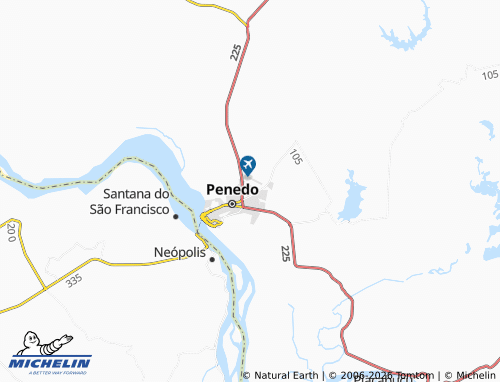 MICHELIN Santa Izabel map - ViaMichelin