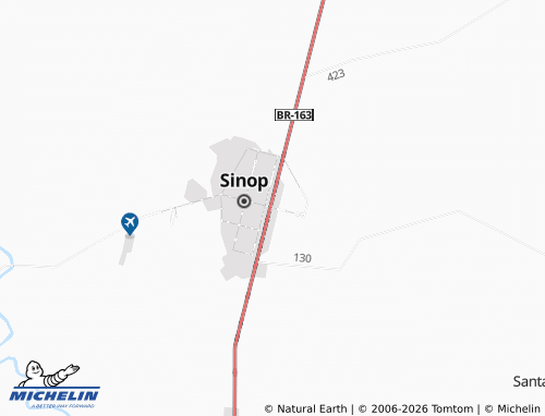 Mapa MICHELIN Setor Industrial - ViaMichelin
