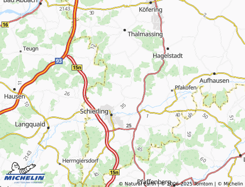 Mapa MICHELIN Unterlaichling - ViaMichelin