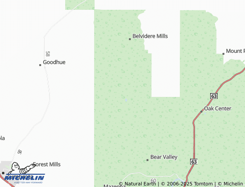 MICHELIN Bellechester map - ViaMichelin