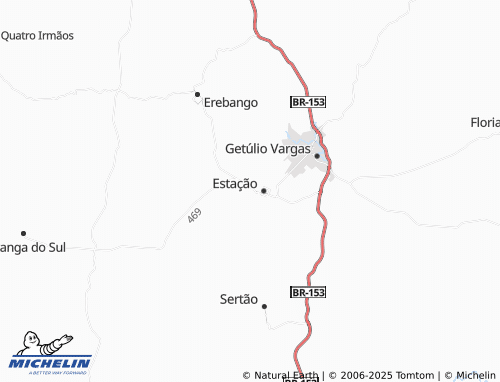 MICHELIN Santuário map - ViaMichelin