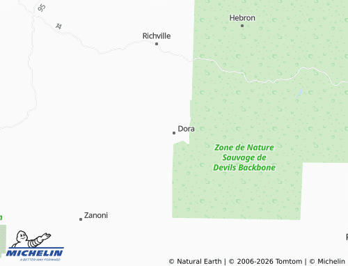 Mappa MICHELIN Dora - ViaMichelin