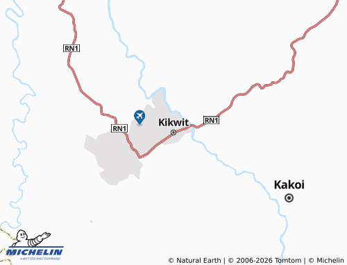 Mappa MICHELIN Kikwit - ViaMichelin
