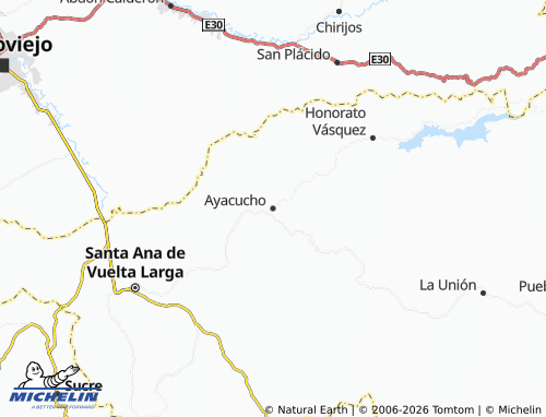 Mapa MICHELIN Ayacucho - ViaMichelin