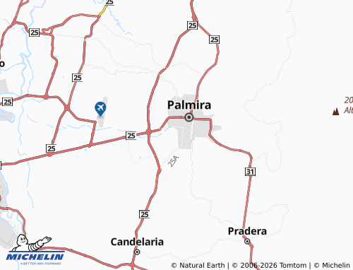 Carte MICHELIN Condominio Entrepalmas - ViaMichelin