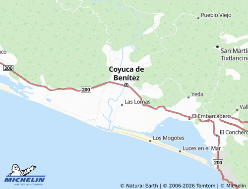 Mapa MICHELIN Lázaro Cárdenas - ViaMichelin