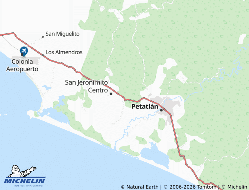 MICHELIN Las Parotas map - ViaMichelin