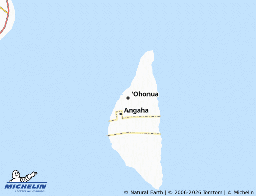 Carte MICHELIN 'Ohonua - ViaMichelin