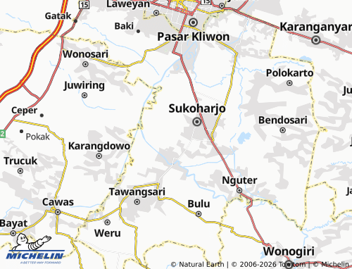 Mapa MICHELIN Combongan - ViaMichelin