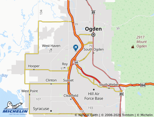 Carte MICHELIN Riverdale - ViaMichelin