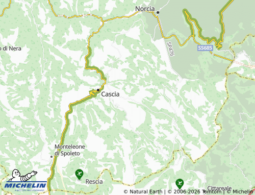 Kaart MICHELIN Maltignano - ViaMichelin