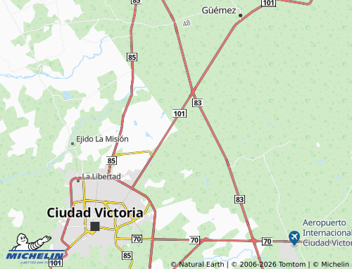 Mapa MICHELIN Los Olivos - ViaMichelin