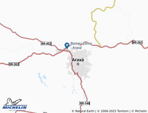 MICHELIN Novo São Geraldo map - ViaMichelin