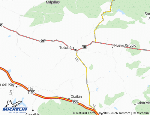 Mappa MICHELIN La Primavera - ViaMichelin