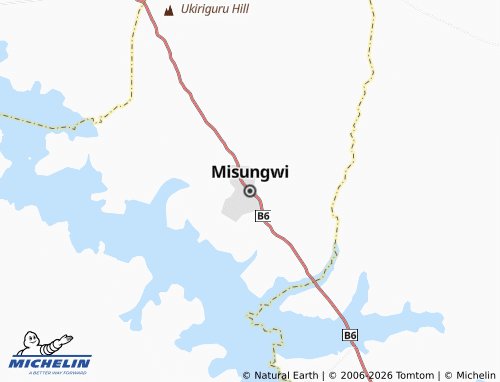 MICHELIN Misungwi map - ViaMichelin