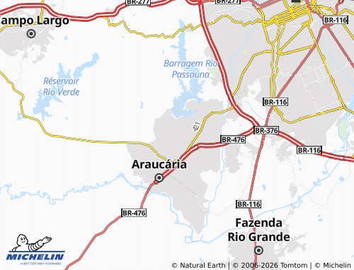 MICHELIN Capela Velha map - ViaMichelin