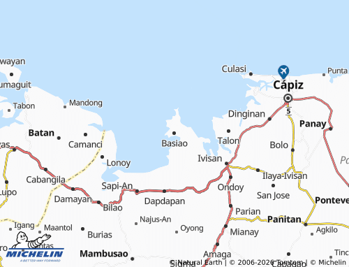 MICHELIN Basiao map - ViaMichelin