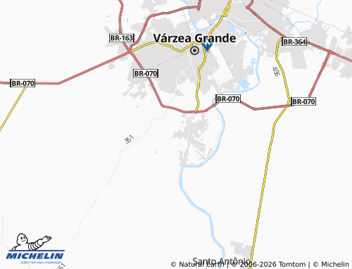 Mapa MICHELIN Capão do Pequi - ViaMichelin