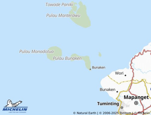 MICHELIN Alung Banua map - ViaMichelin