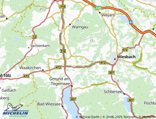 MICHELIN-Landkarte Oberdickl - ViaMichelin
