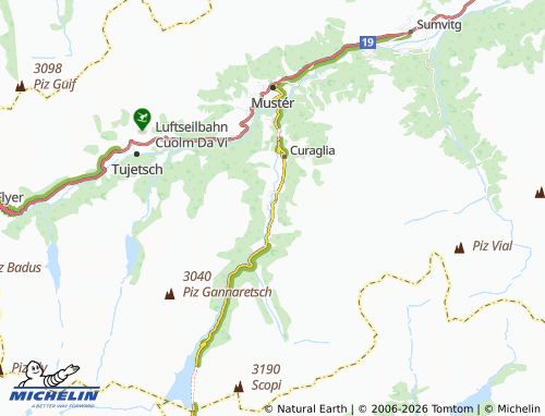 MICHELIN Pardè map - ViaMichelin