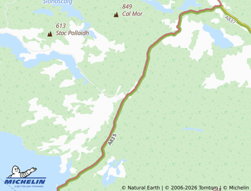 Carte MICHELIN Drumrunie - ViaMichelin