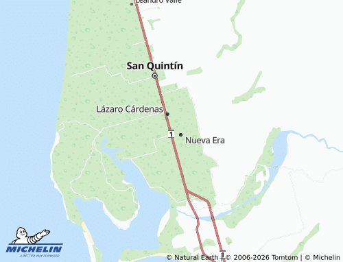 Mapa MICHELIN Ejido Raúl Sánchez Díaz - ViaMichelin