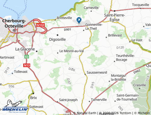 MICHELIN Hameau Gallis map - ViaMichelin