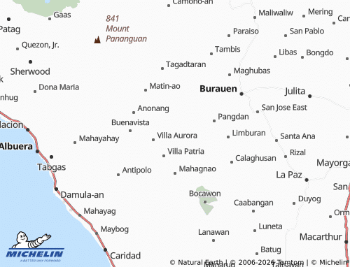 MICHELIN Paghudlan map - ViaMichelin