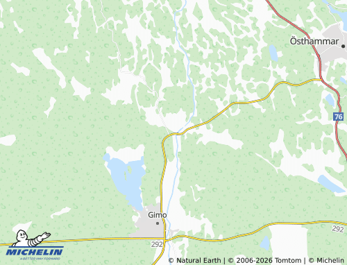 Carte MICHELIN Hökhuvud - ViaMichelin