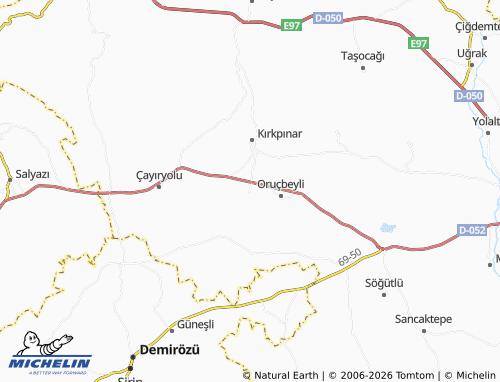 Mappa MICHELIN Çorak - ViaMichelin